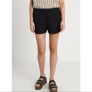 Madewell Black Pull On Shorts